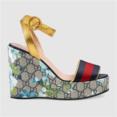 Gucci wedge sandals